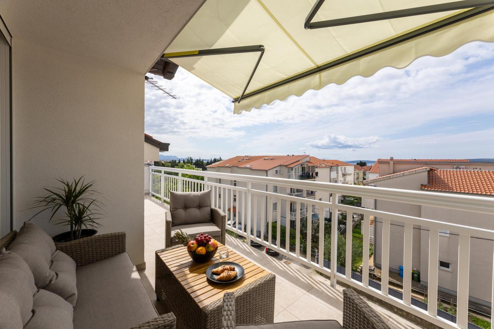 Apartment Panorama Kastela Bagian luar foto
